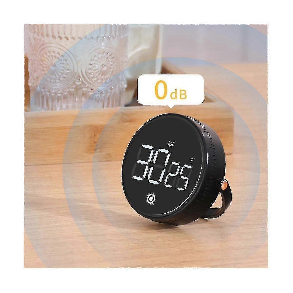 2025 Magnetic Digital Timer For Kitchen Clock Timer Countdown Stopwatch Led Table Alarm Kitchen(pink)