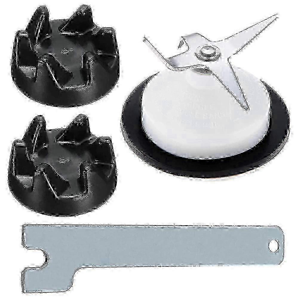 4 Leaf Blender Blade and Coupler Set Replacement Compatible with KitchenAid Mixers