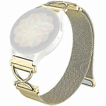 Pulseira Milanese Loop para Smartwatches com GPS - Pulseira de Substituição em Aço Inoxidável com Fecho Magnético