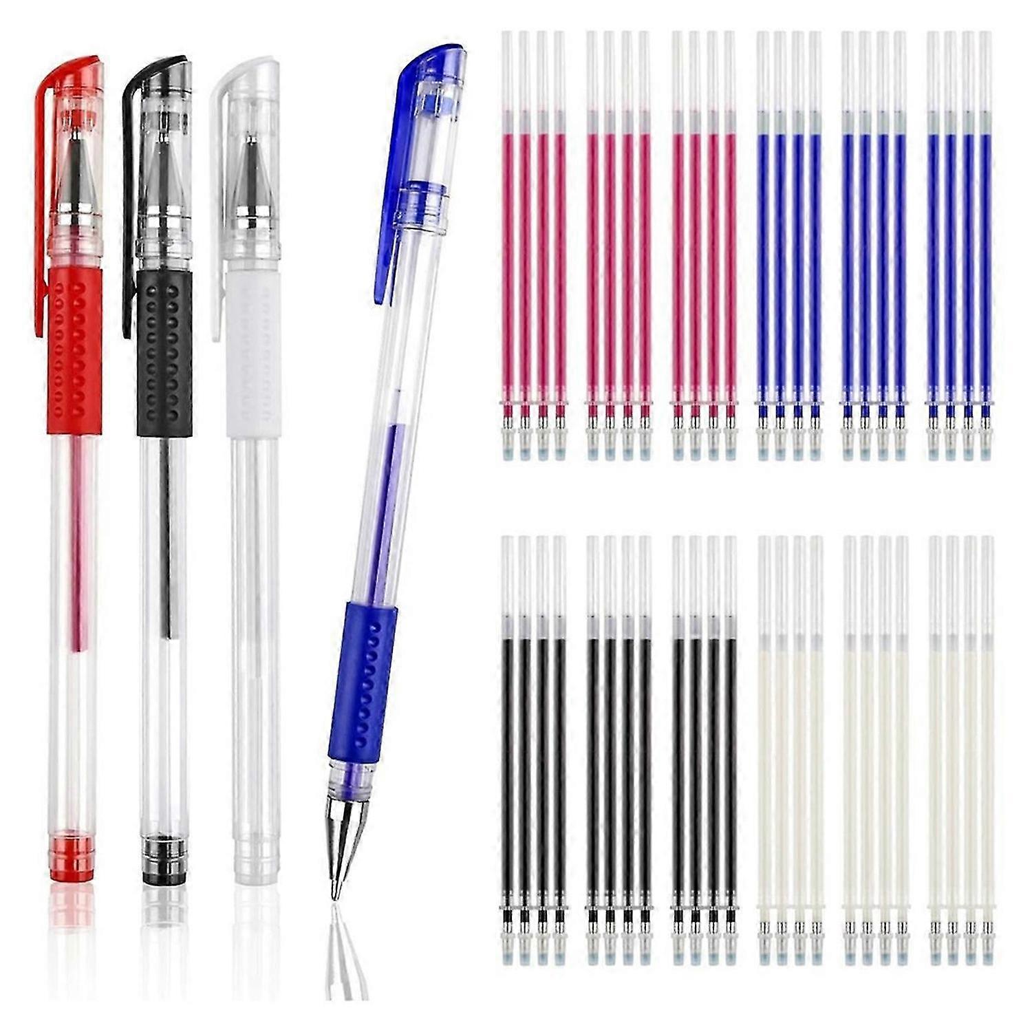 Heat Erasable Pens for Fabric with 64 Refills, Fabric Marking Pens