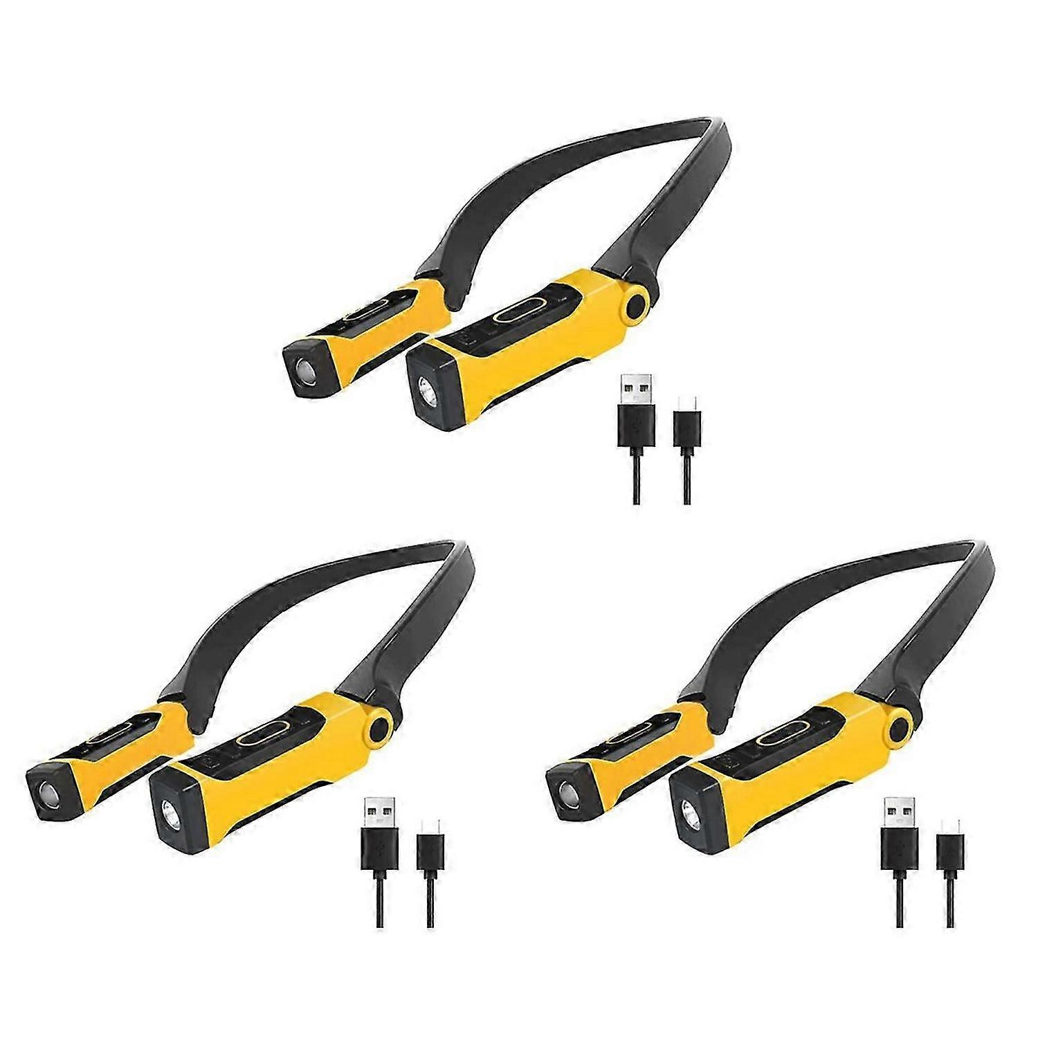 Rechargeable USB Reading Lamp Neck Book Light,for Reading, Camping