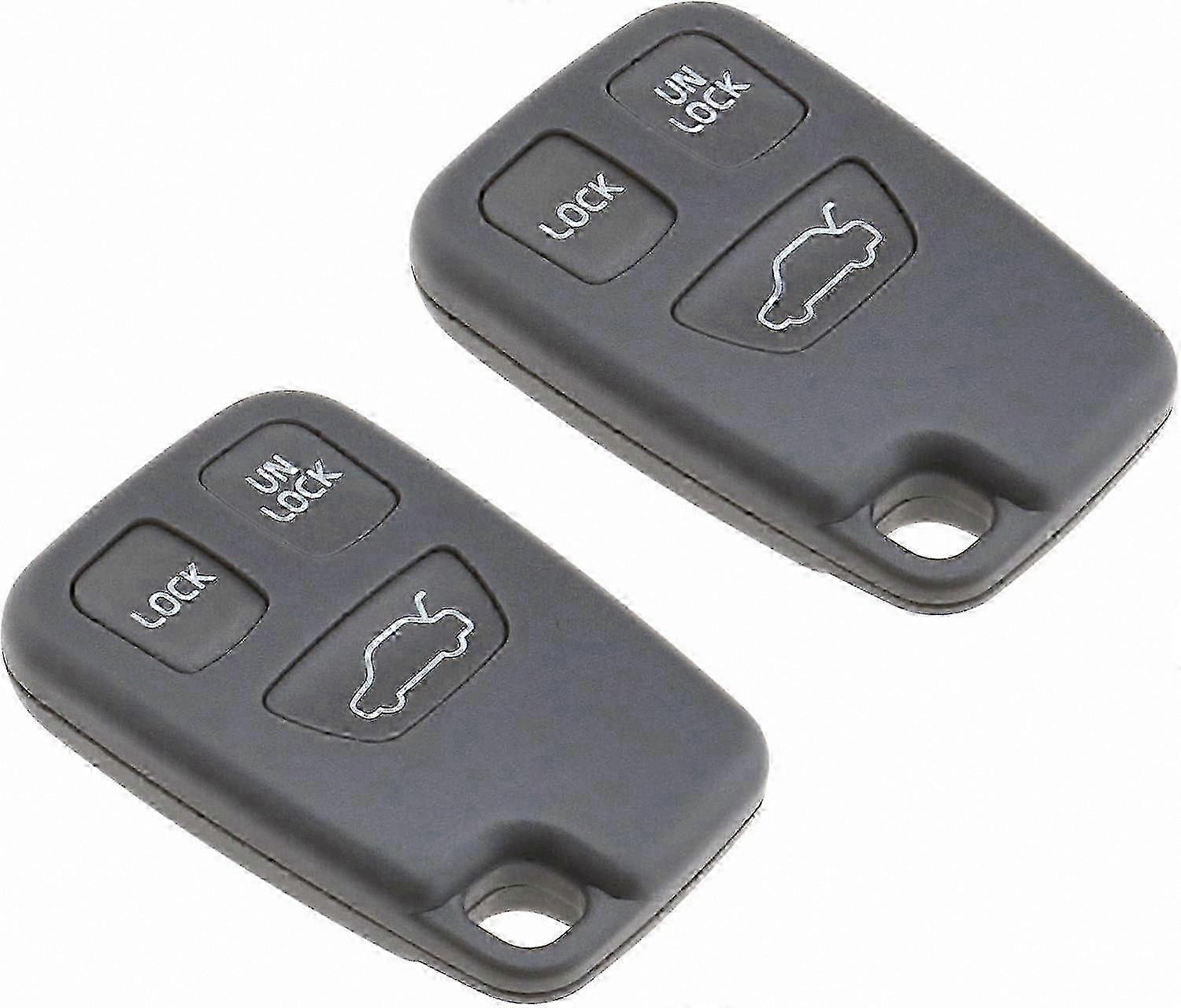 2-Pack Car Key Shell for V70 S70 S40 850 S60 S80 with Remote Control Function