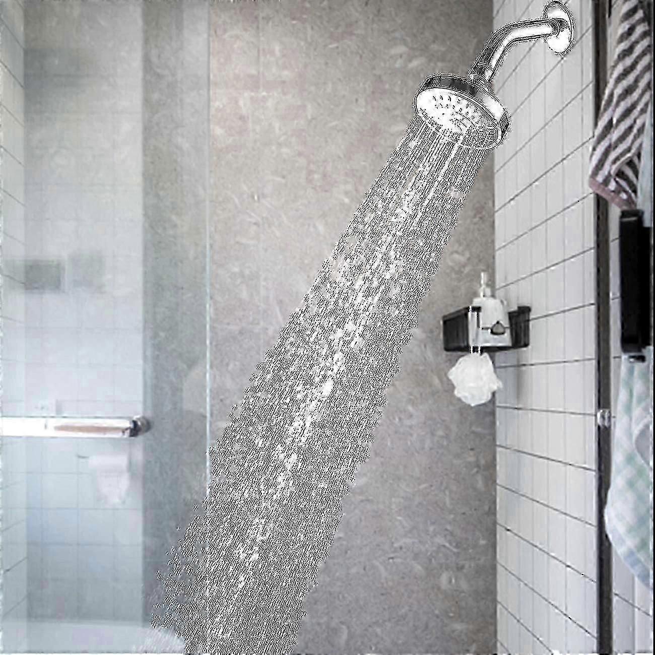 Shower Head, High Pressure 5 Settings Showerhead With Adjustable Swivel Ball Joint