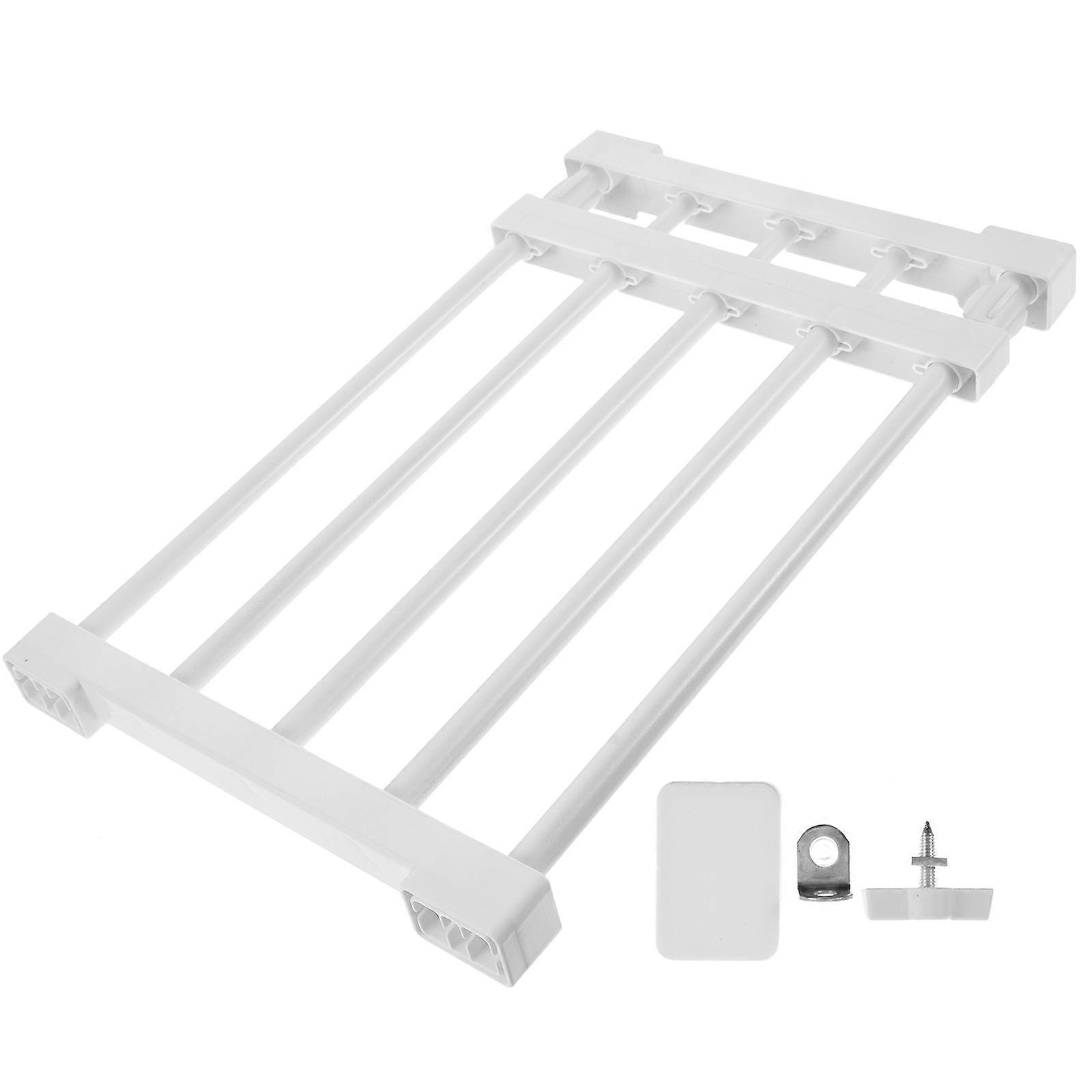 Expandable Closet Shelf Storage Rack for Wardrobe Organization 4Pcs