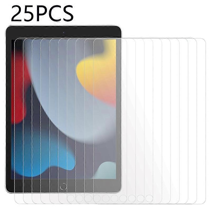 Bulk Purchasing 25Pcs For iPad 10.2 (2019)/(2020)/(2021) Clear Screen Protector Highly Sensitive Tem
