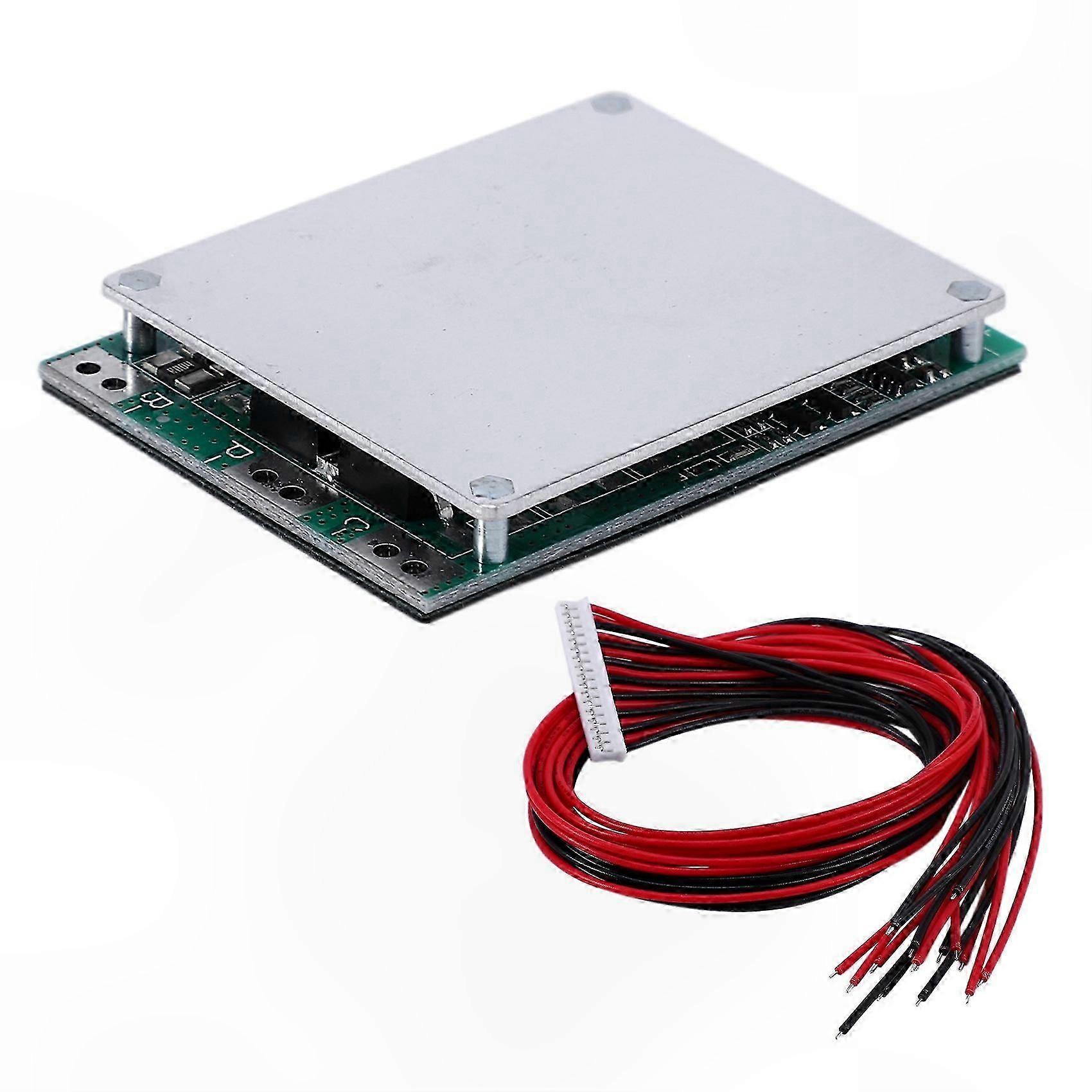 60V 20A Lithium Ion Battery Protection PCB with Balancing for 18650 Cells BMS Board
