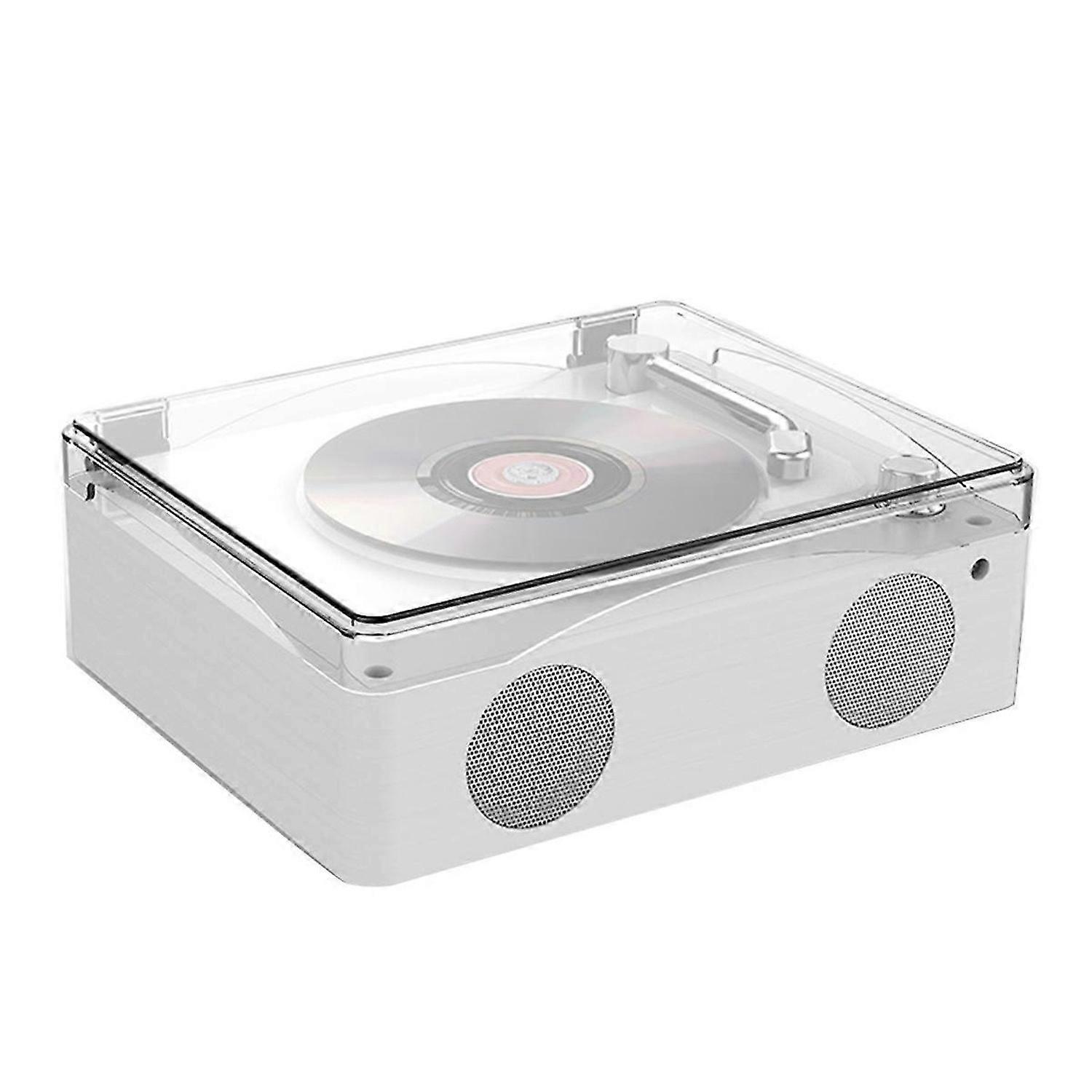 Retro CD Player Bluetooth 5.0 Rechargeable Built-in Speaker A