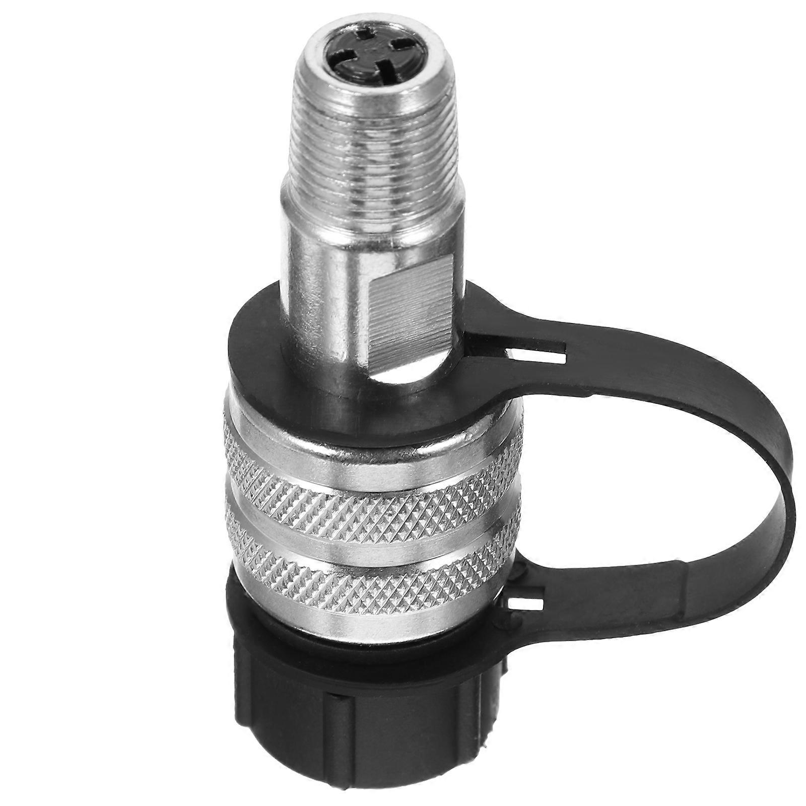 Quick Connect Coupler Hydraulic Fitting for Valve Connections Carbon Steel Galvanized Resistant to High Pressure 1Pack