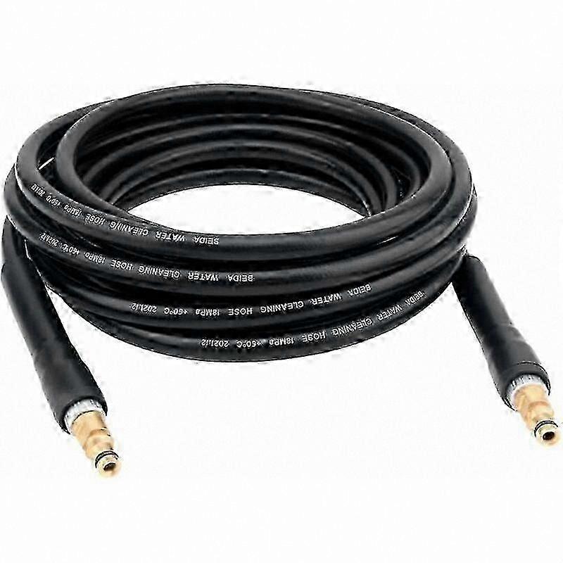 High-Pressure Washer Hose, 6m Replacement with Quick Connectors for Cleaning Tasks