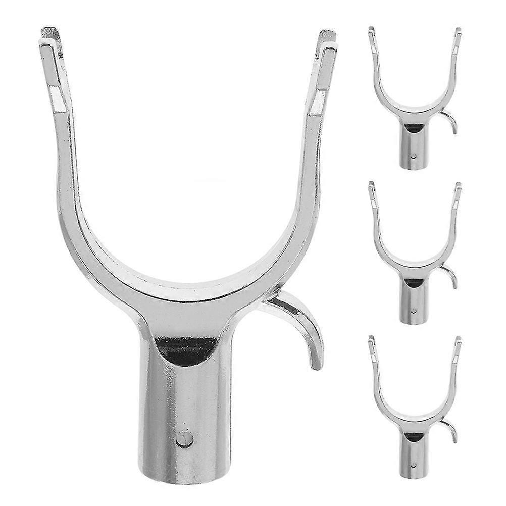 4pcs Metal Tree Branch Support Easy To Install Branch Supports For Supporting Heavy Branches Braces Gardening Supplies 16mm Hole Diamater