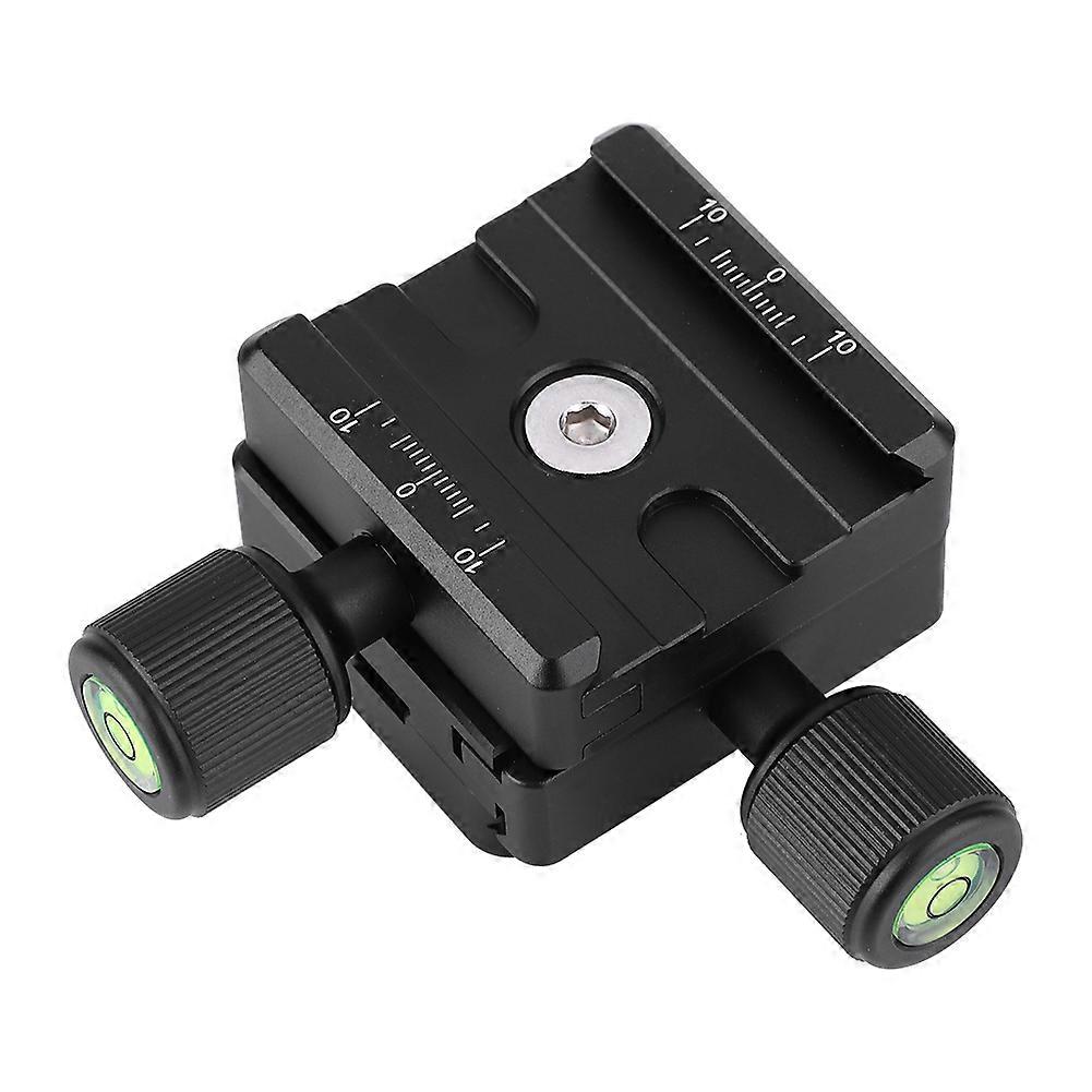 Universal Double Layer Quick Release Plate Holder, 1/4’’ Screw Quick Release Plate for Camera