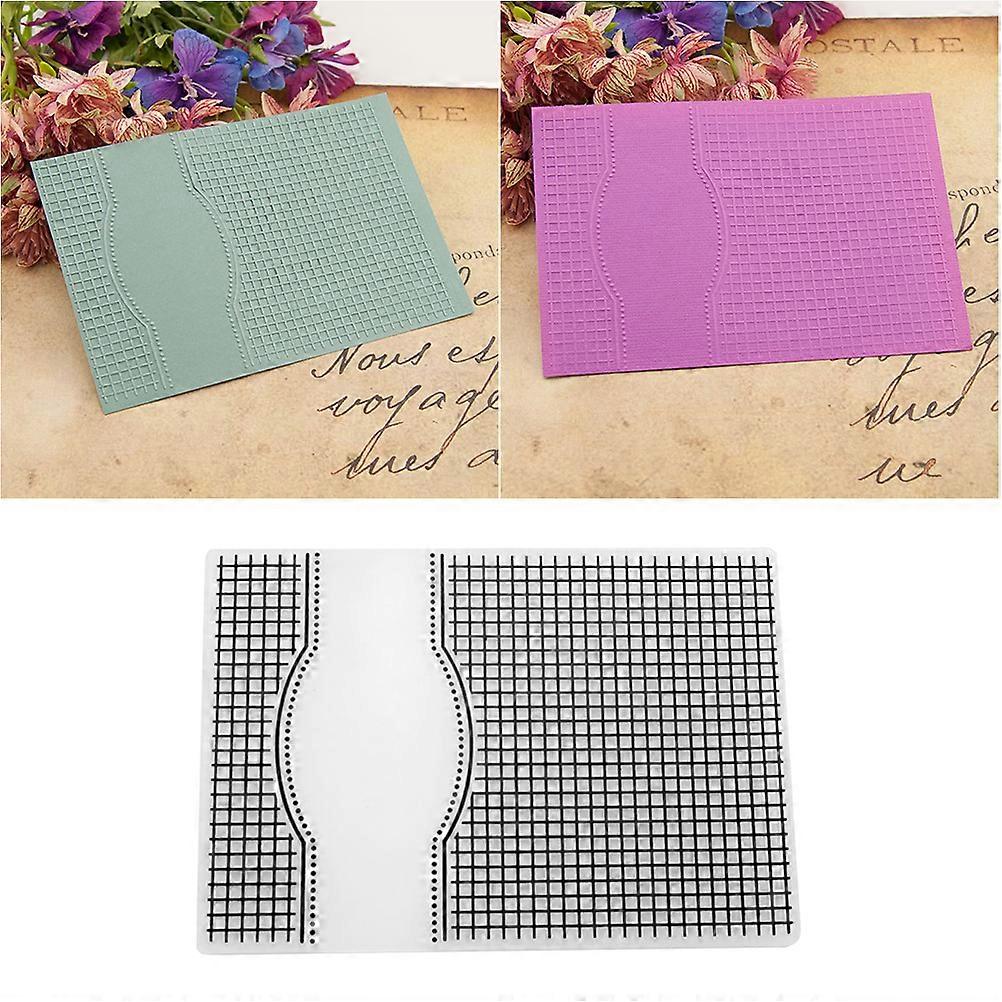 Embossing Dies Plastic Lattice Design Template for Decoration