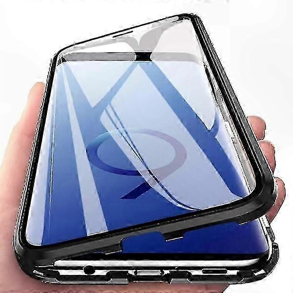 Thin Protective Casing with Screen Guard for S9 - Matte Black Shell