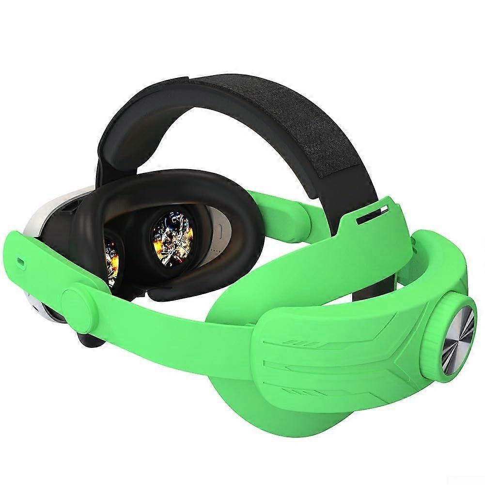 Quest3S VR Headband Supportive, Adjustable Fit, Green Color, Compatible With Quest3S
