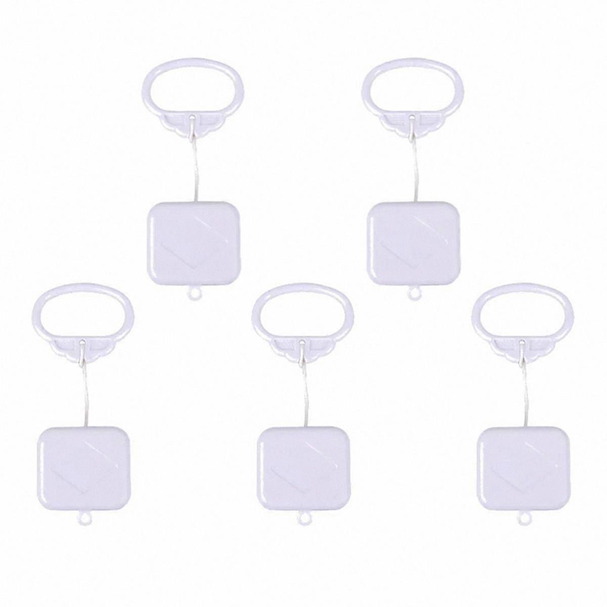 5Pcs Waterproof Pull String Music Box with Classic Lullaby Melody Wind Up