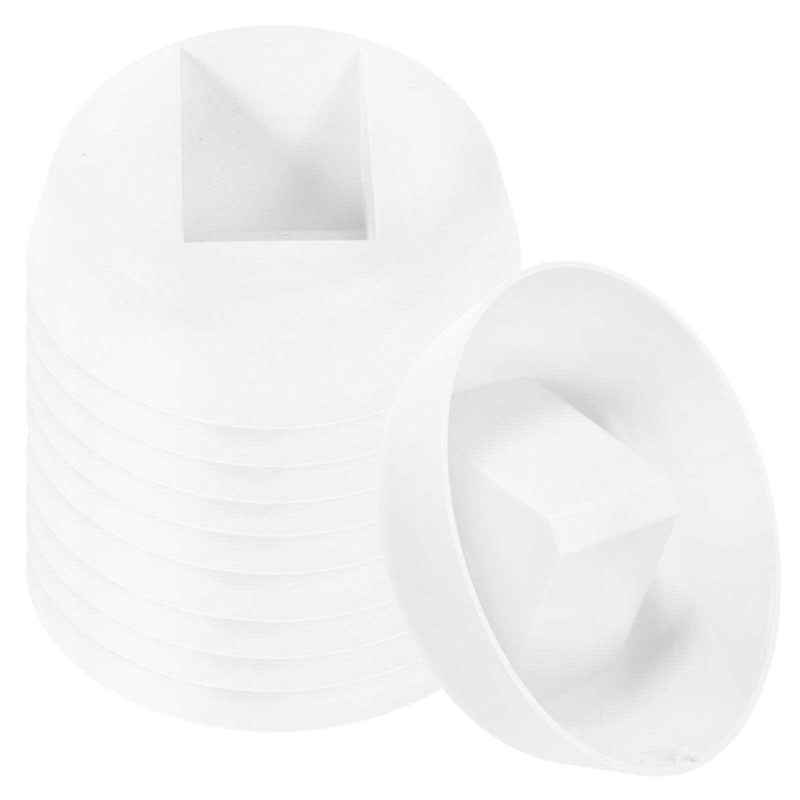 Jewelry Stand Bases Frame Bases for Display Use 50Pcs White Plastic