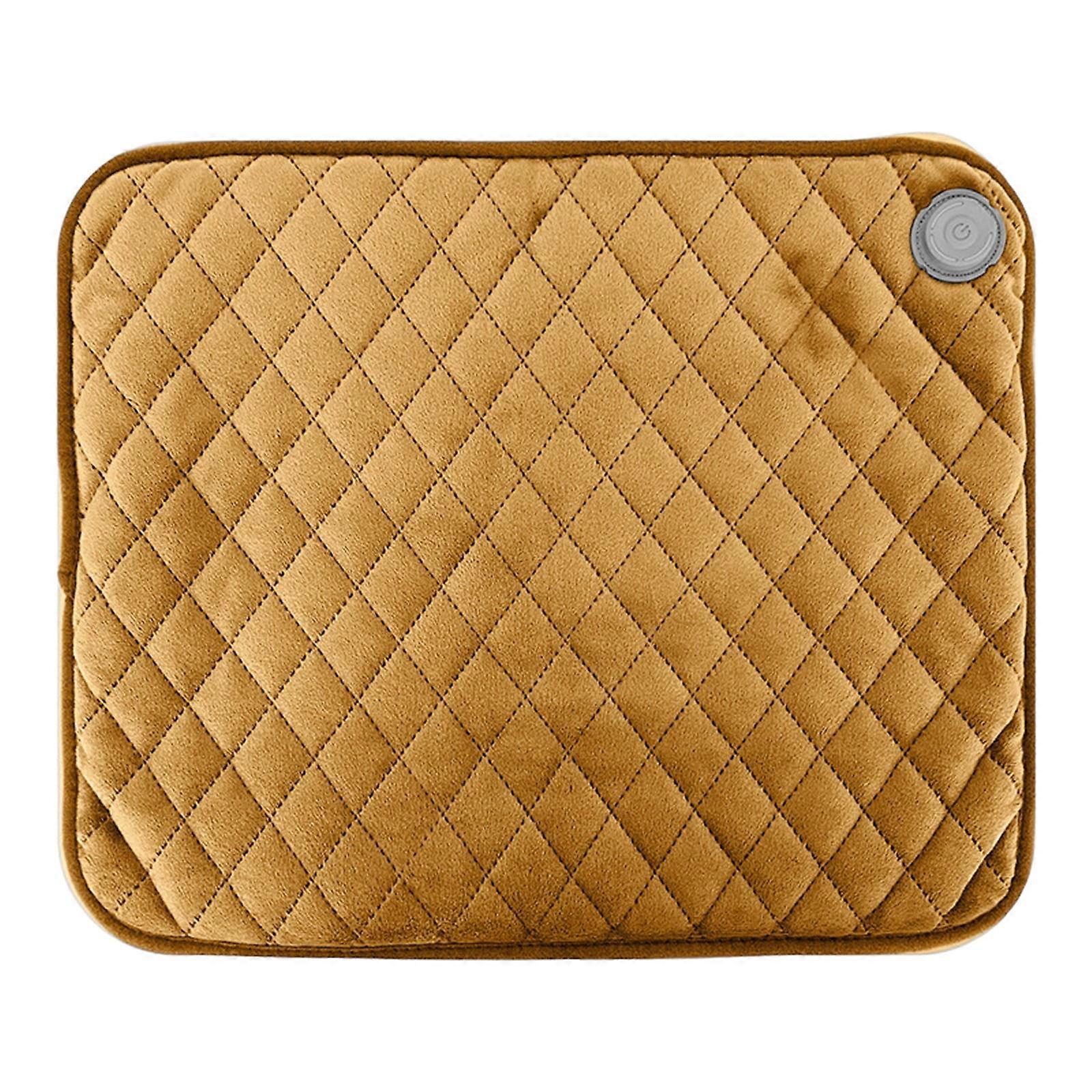 Portable Heated Seat Cushion Waterproof, USB Powered, Adjustable Temperature, Compatible with Most Chairs, for Home, Office, Camping, Fishing