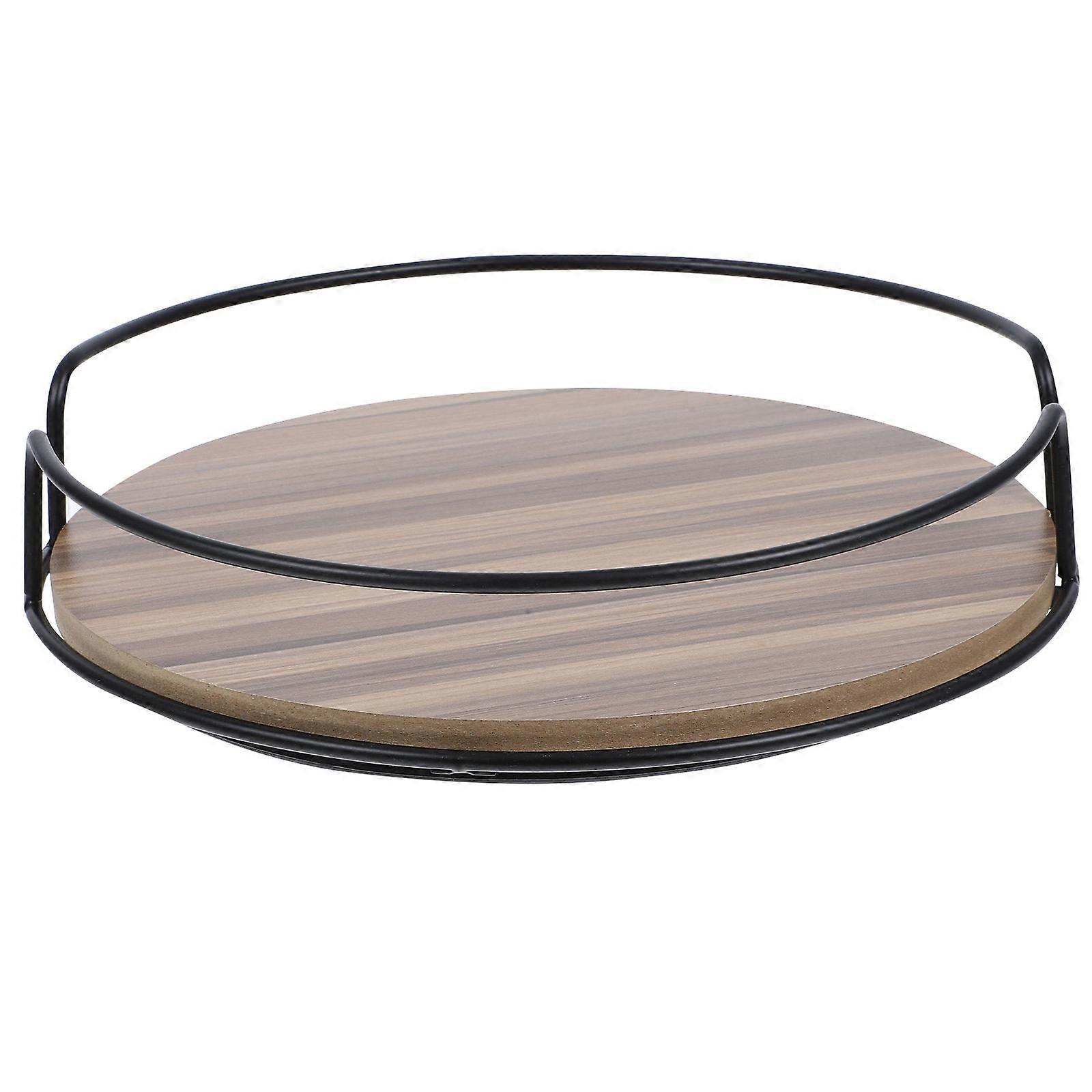 Rotating Seasoning Bottle Tray For Home Use 23.60X23.60X5.20CM Practical Spice Organizer 2Pcs