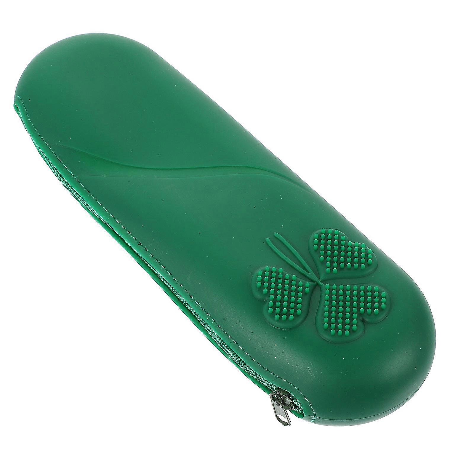 Makeup Brush Holder Silicone Cosmetic Brush Storage Case 2Pcs Set