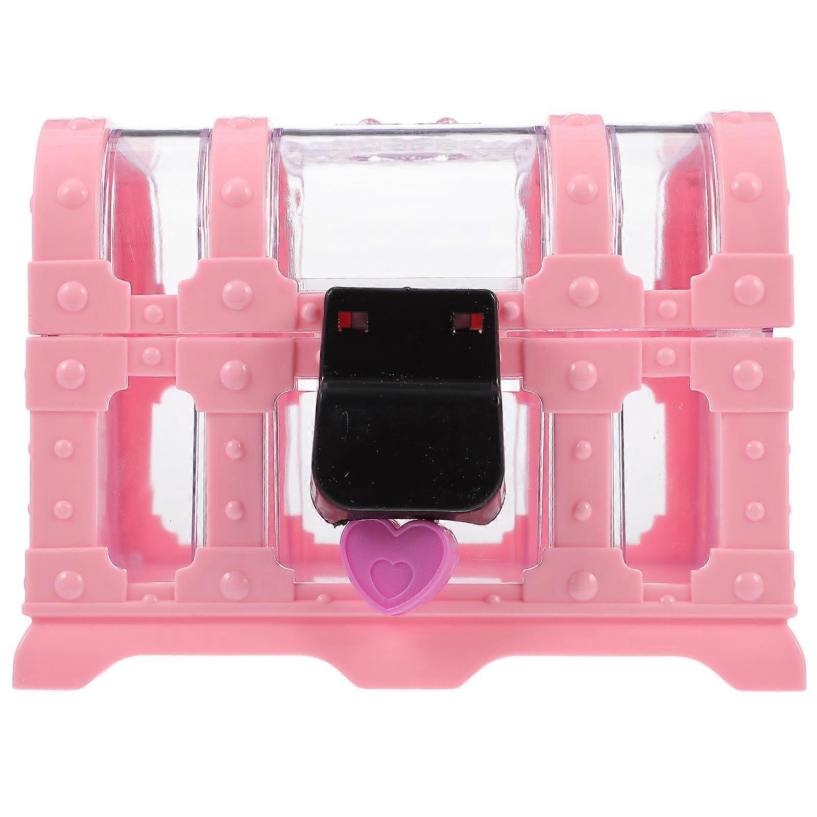 Jewelry Storage Box for Girls 4Sets Crystal Display Convenient Containers