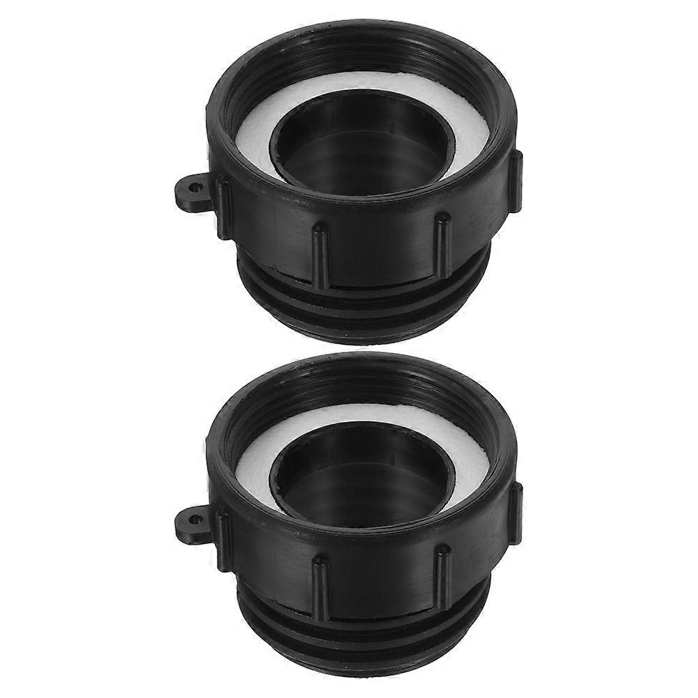 Connector For IBC Tote Valve And Garden Hose 10 Pcs Plastic Adapter Designed For Residential Use 2 Inch Diameter Liquid Transfer