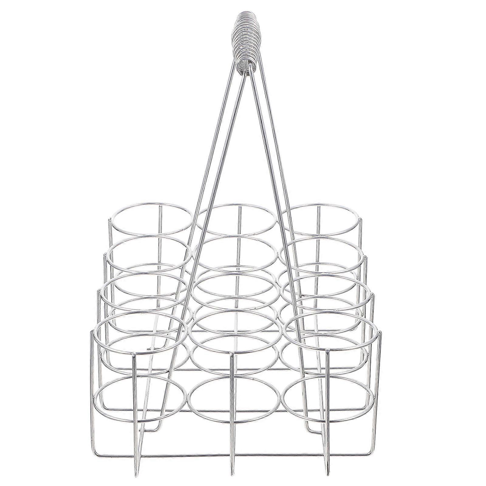Rectangular Beer Bottle Holder For Bar KTV Outdoor Picnic Portable Carrying 1Pack