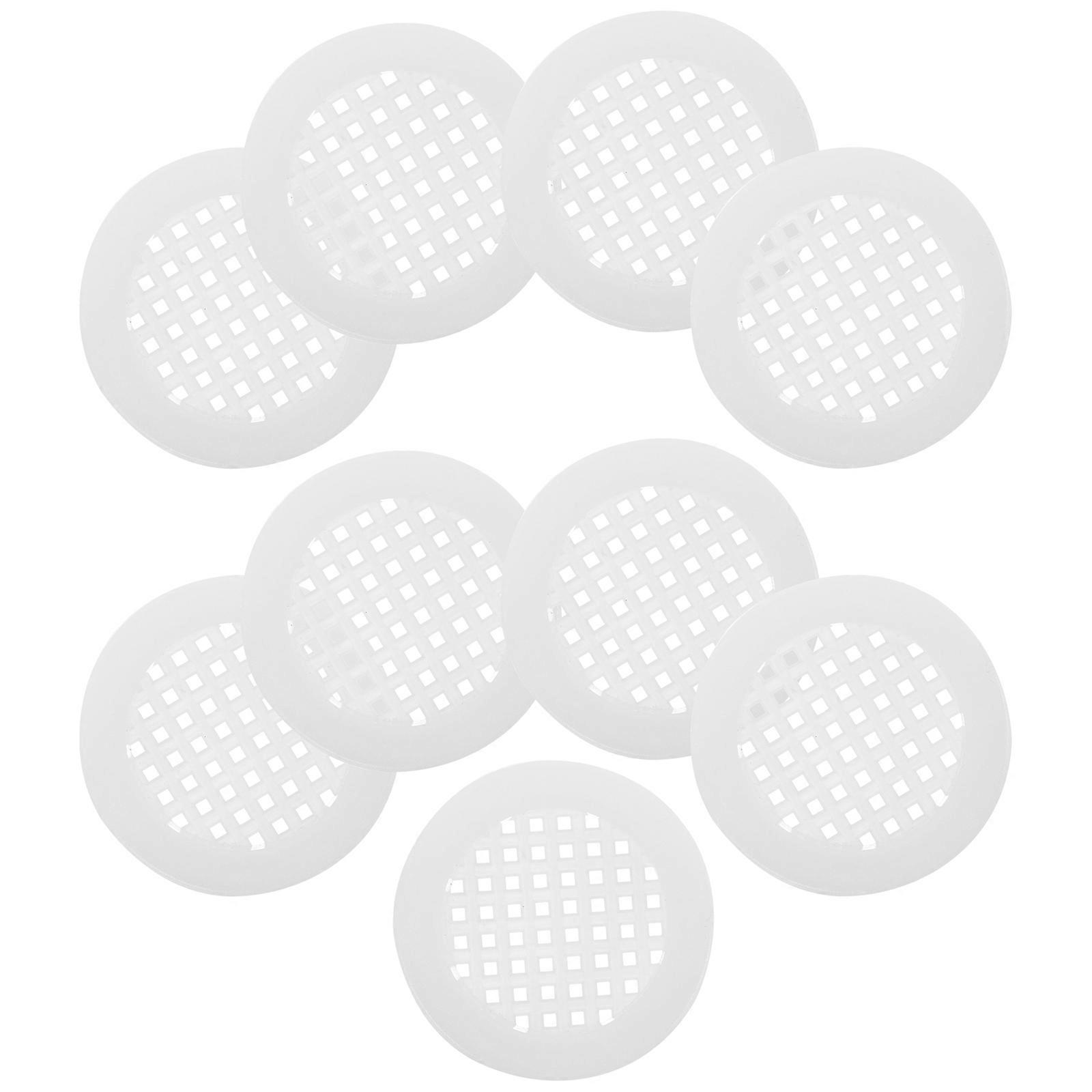 Plastic Soffit Vent Cabinet Door Vent Cover for Kitchen Use 60Pcs