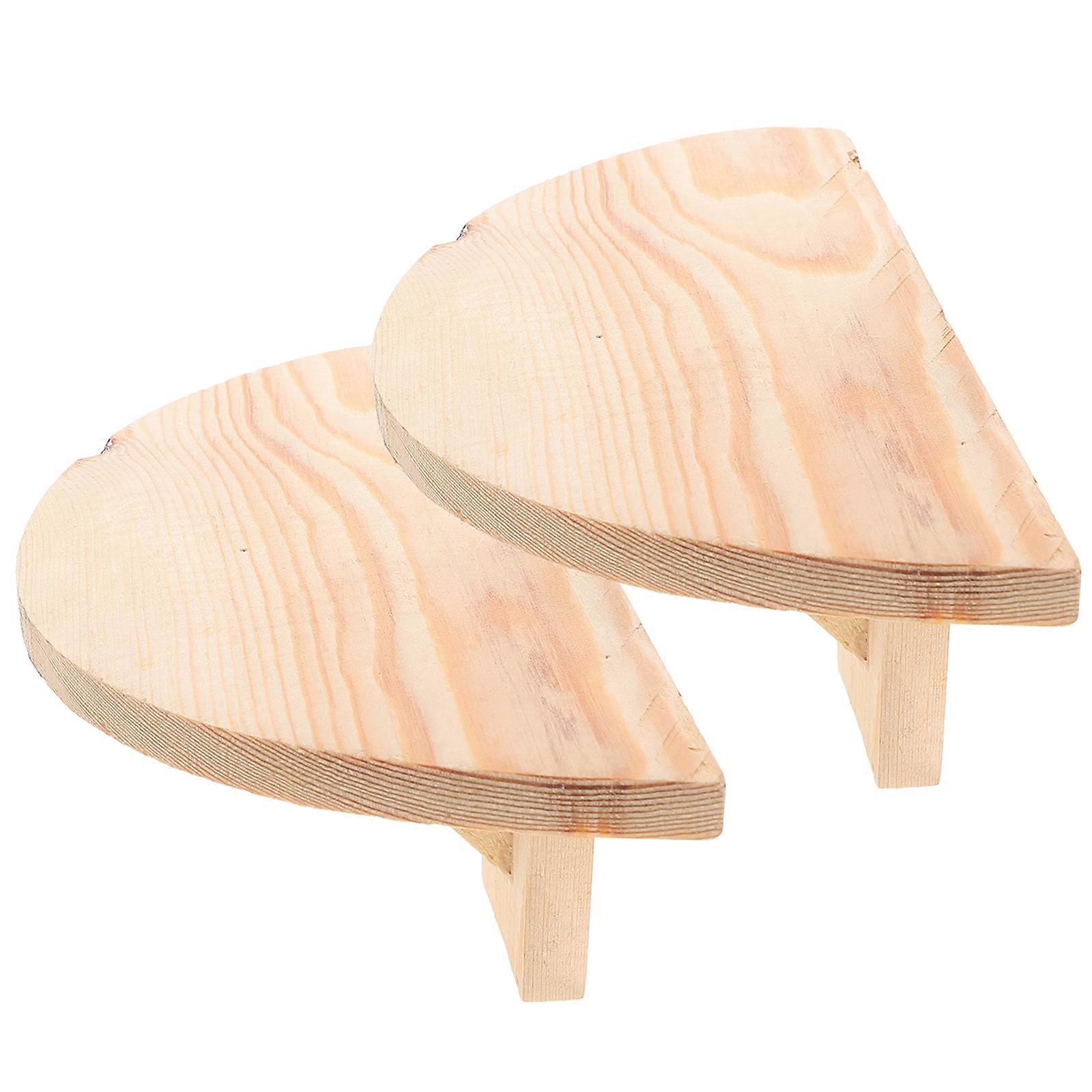 Small Bird Perch Wooden Bird Perch Stand for Cage 10Pcs