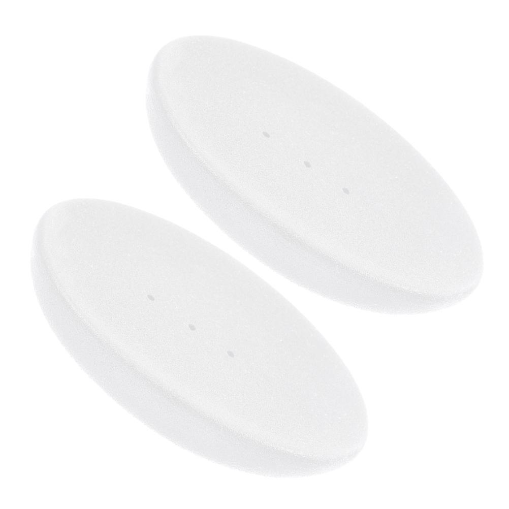 4Pcs Ceramic Soap Holder for Bathroom Self-Draining White Soap Dish