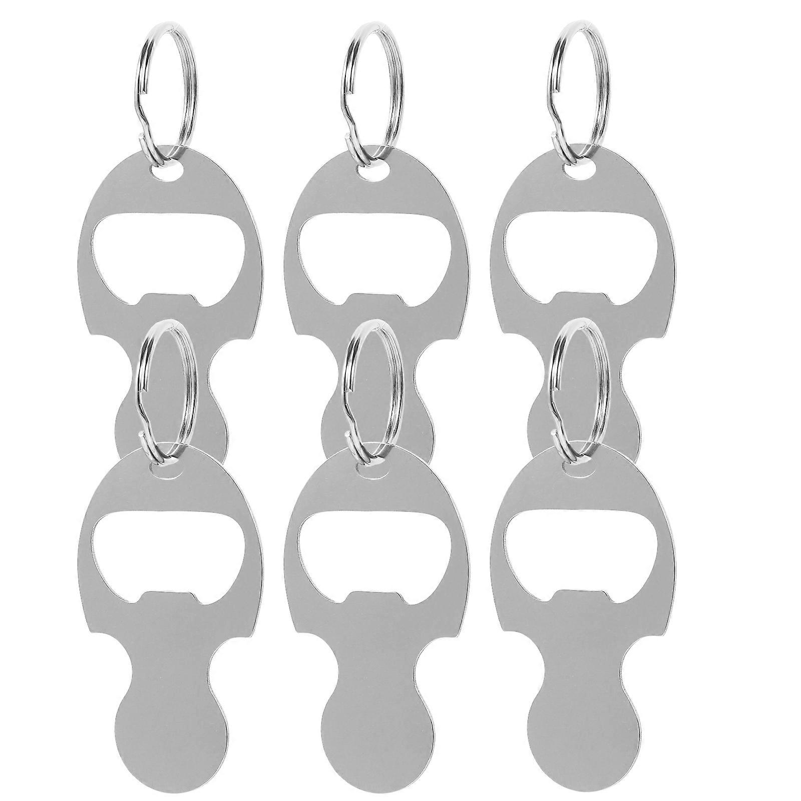 Shopping Cart Token Alloy Keychain for Practical Use with 30Pcs