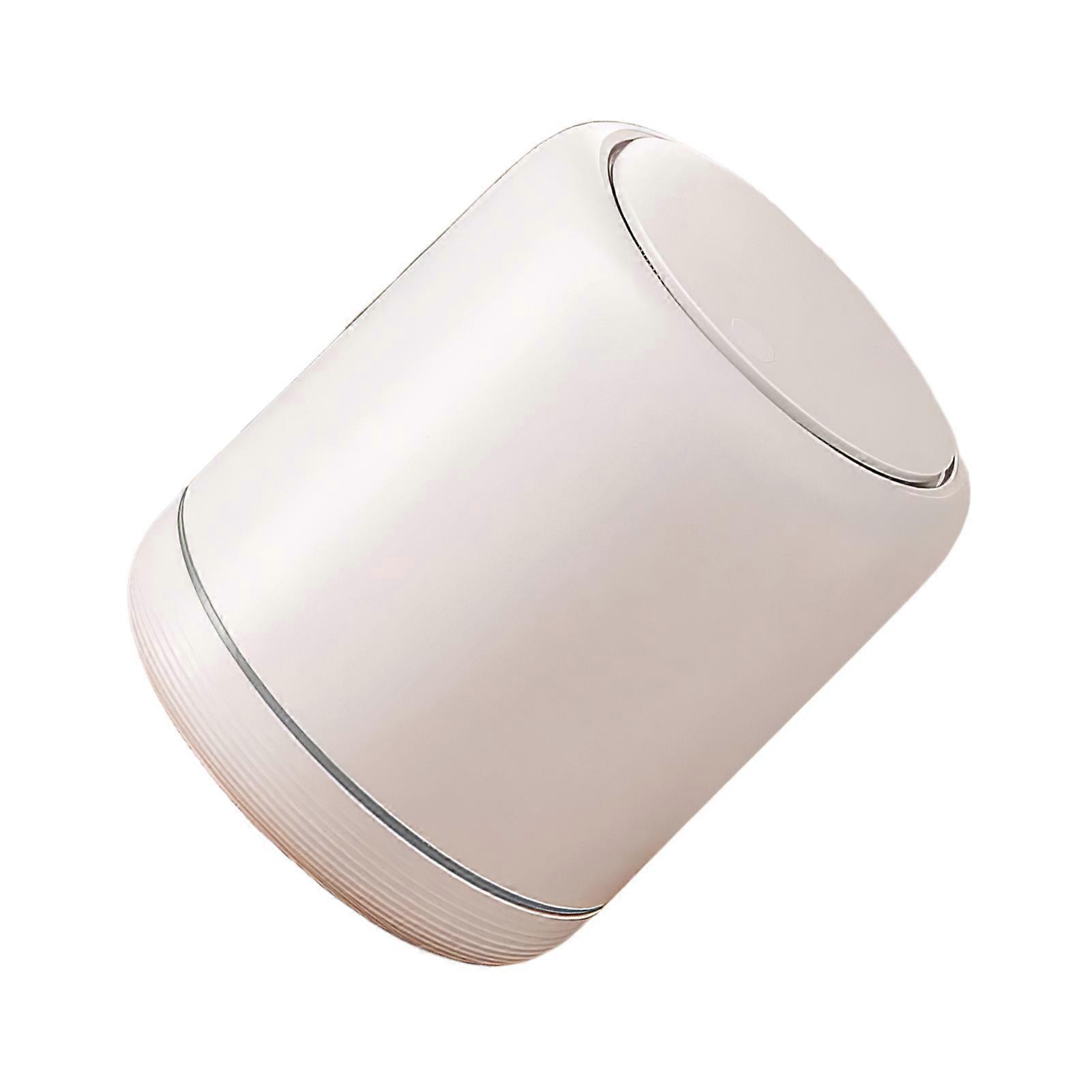 2pcs Easy To Clean Wastebasket For Living Room Odor Blocking Trash Can Trash Can With With Lid Cone