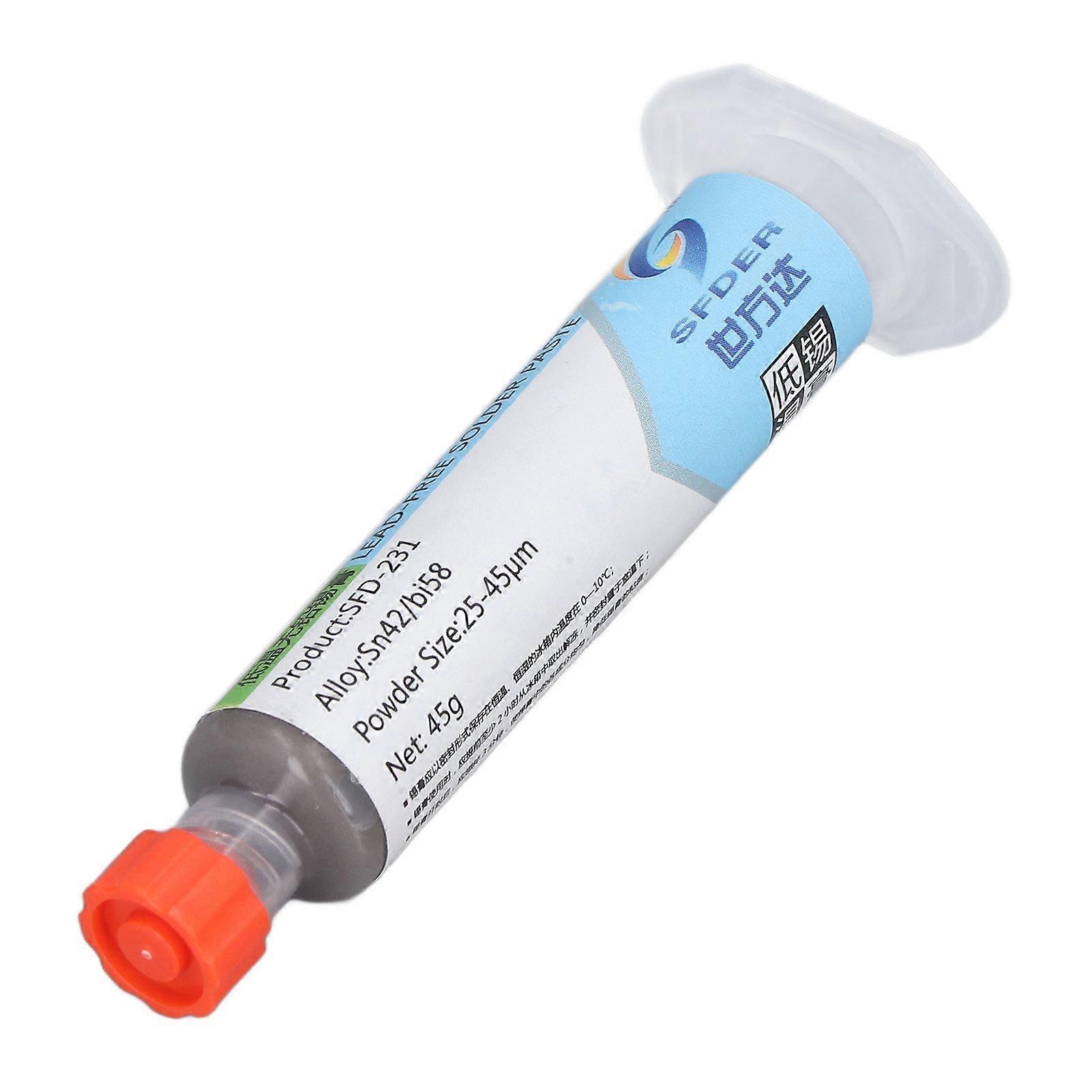 Low Temperature Flux Paste Tin Flux Cream Needle CPU Repairs Tool for Accuracy Components Welding