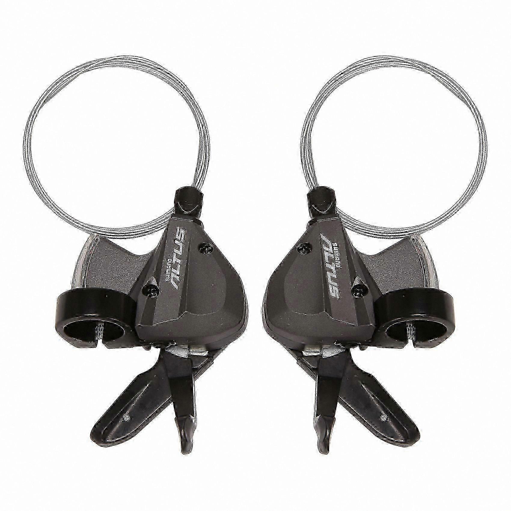 9-Speed Shifter Trigger Set with Inner Cable for 3x9 Drivetrain Compatibility