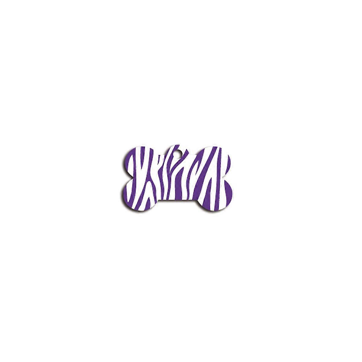 Identification plate for collar Imarc Bone Lilac