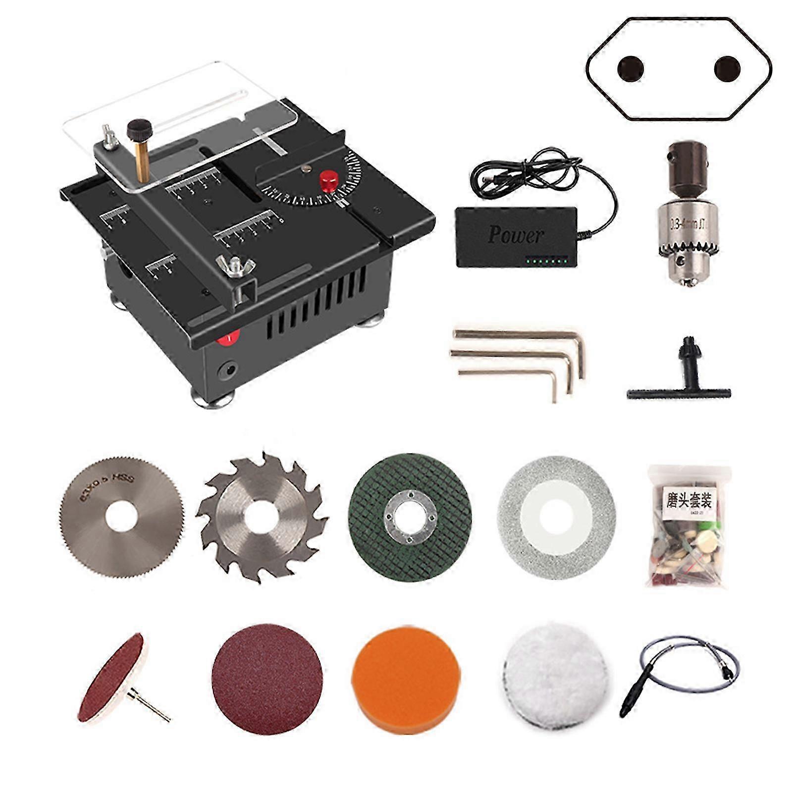 Mini Multi-functional Table Saw Compact Heavy Duty Table Saw DIY Table Saw Cutting