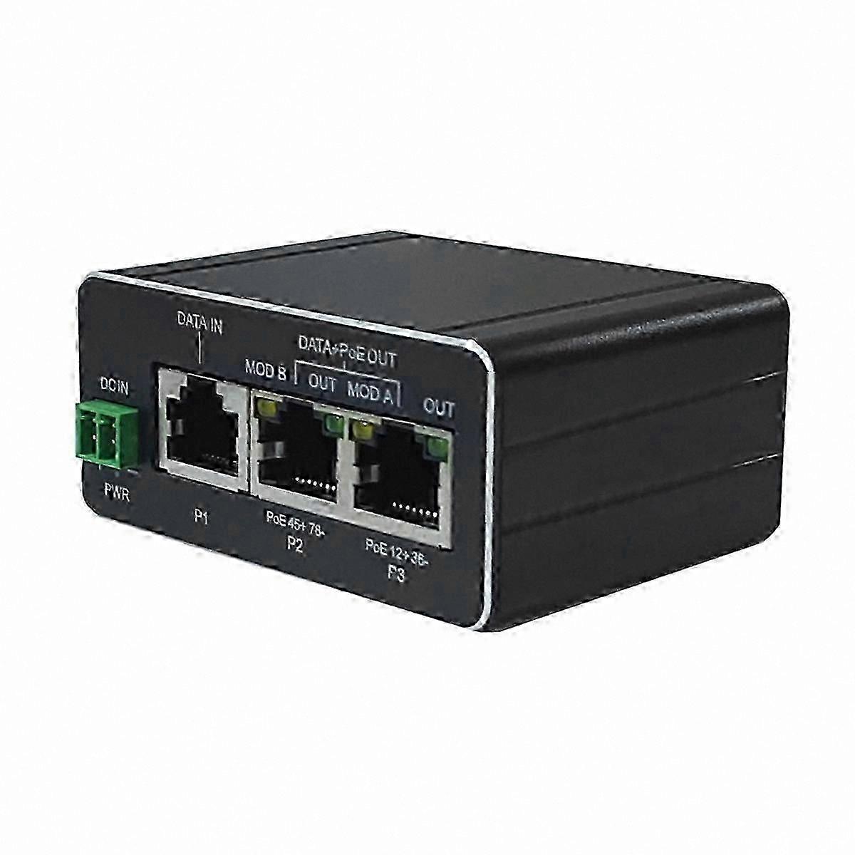 Passive 30W POE Injector with 48V DC Input for Networking Devices