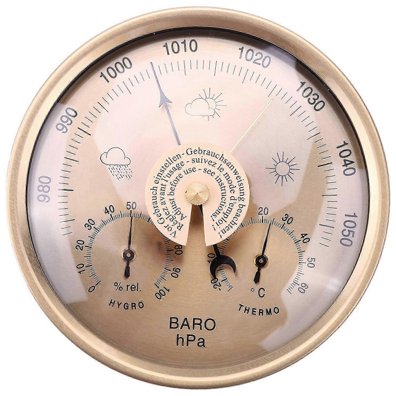 Barometer Thermometer Hygrometer Wall Mounted Household Weather Station