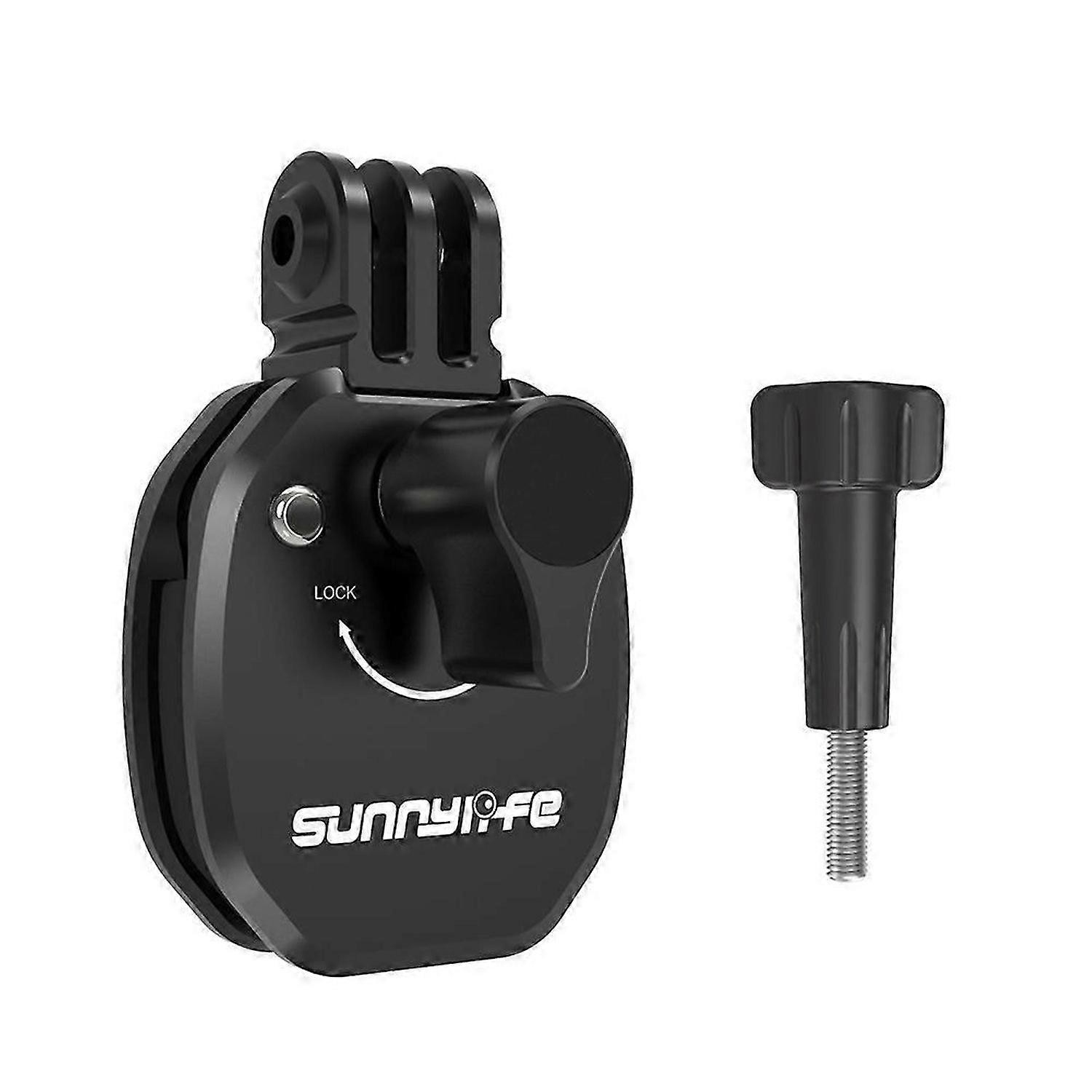 Sunnylife دراجة نارية الزجاج الأمامي المشبك جبل الملحقات ل Gopro Action Insta360 GO Insta360 Ace Se