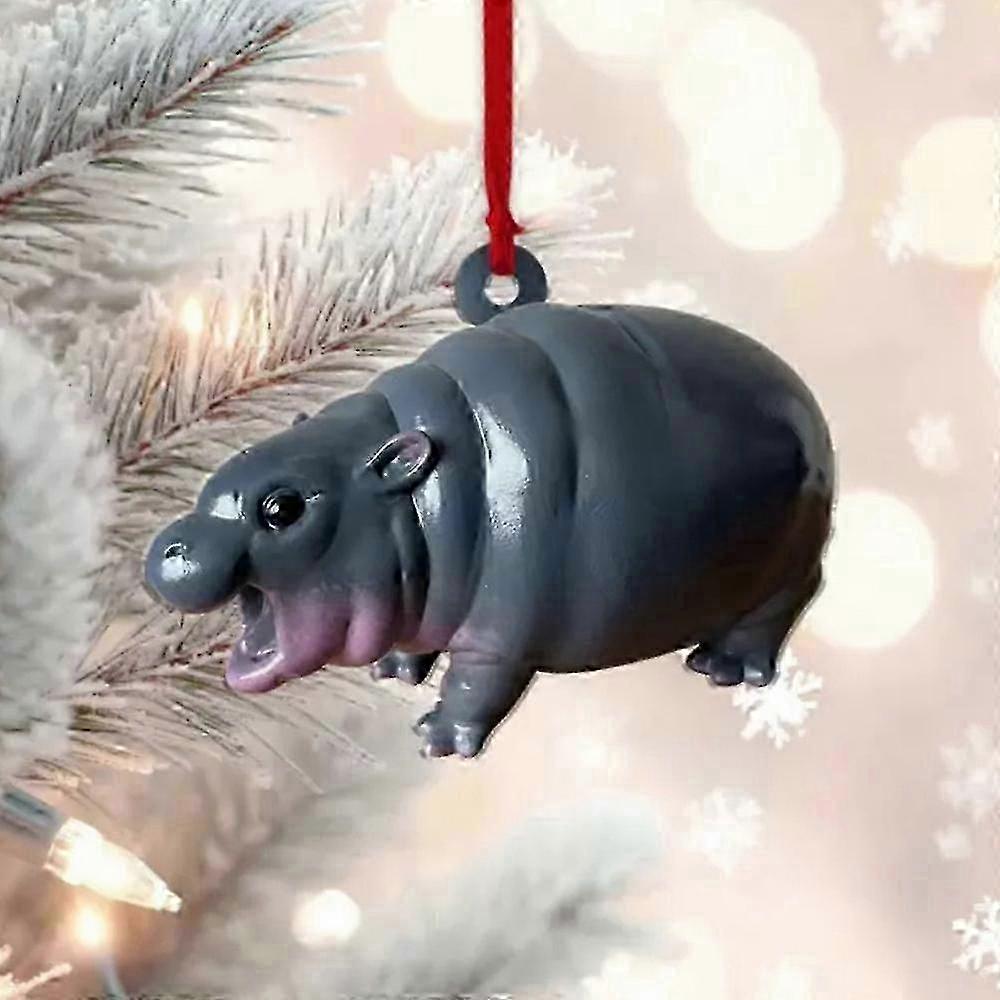 Moo Deng Home Furnishing Decoration Charm,moo Deng Hippo,moo Deng Toy 25-26