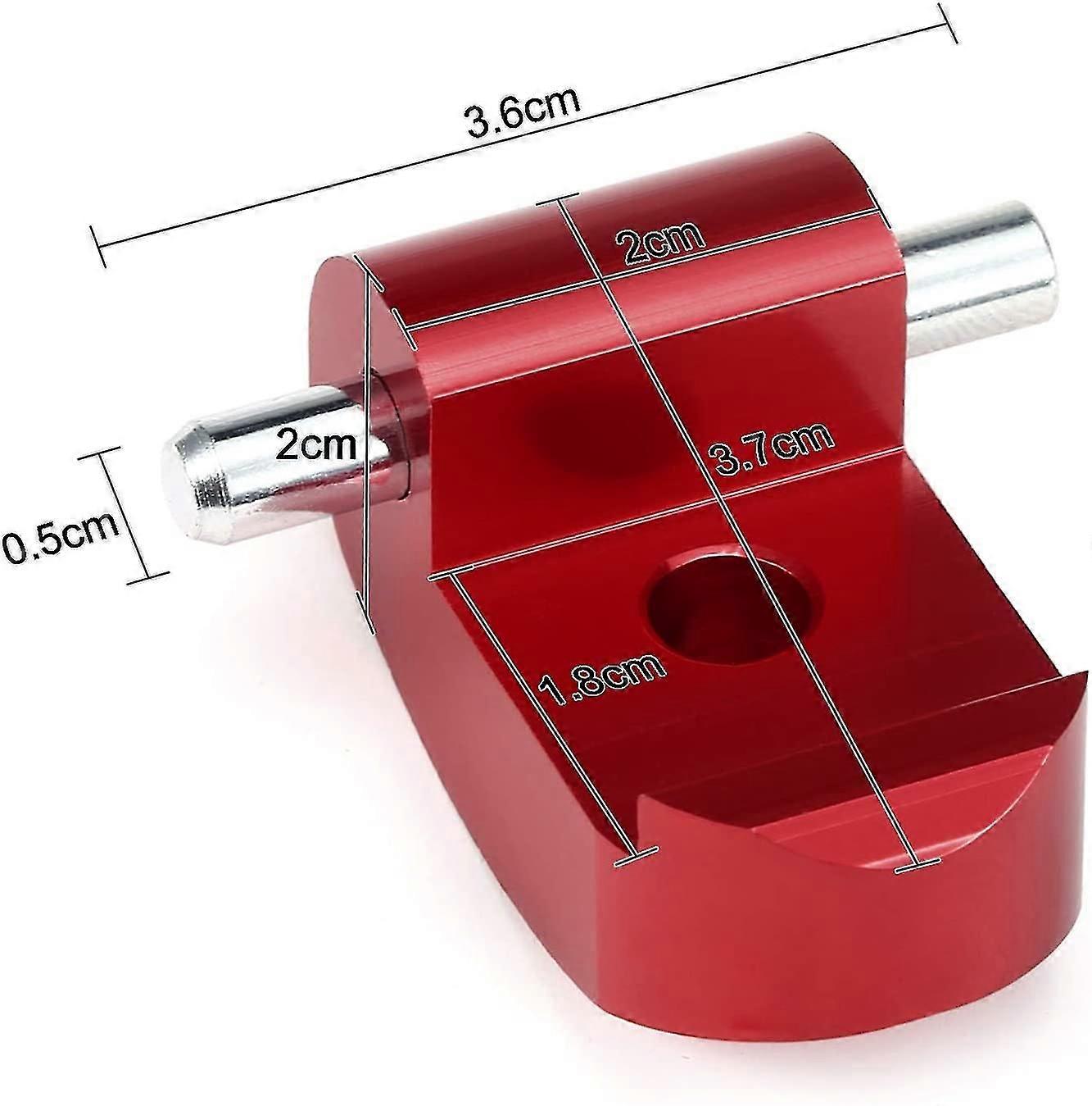 Folding Hook Lock, Xiaomi M365 / Pro Lock, Red