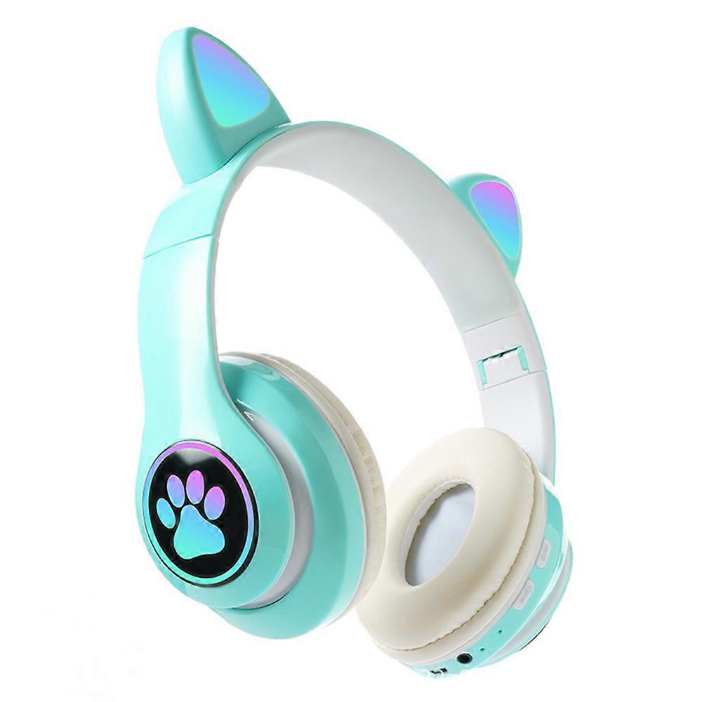 Gaming Headset Wireless Headset 5.0 Bluetooth Wireless Headphones Cute Cat Ears