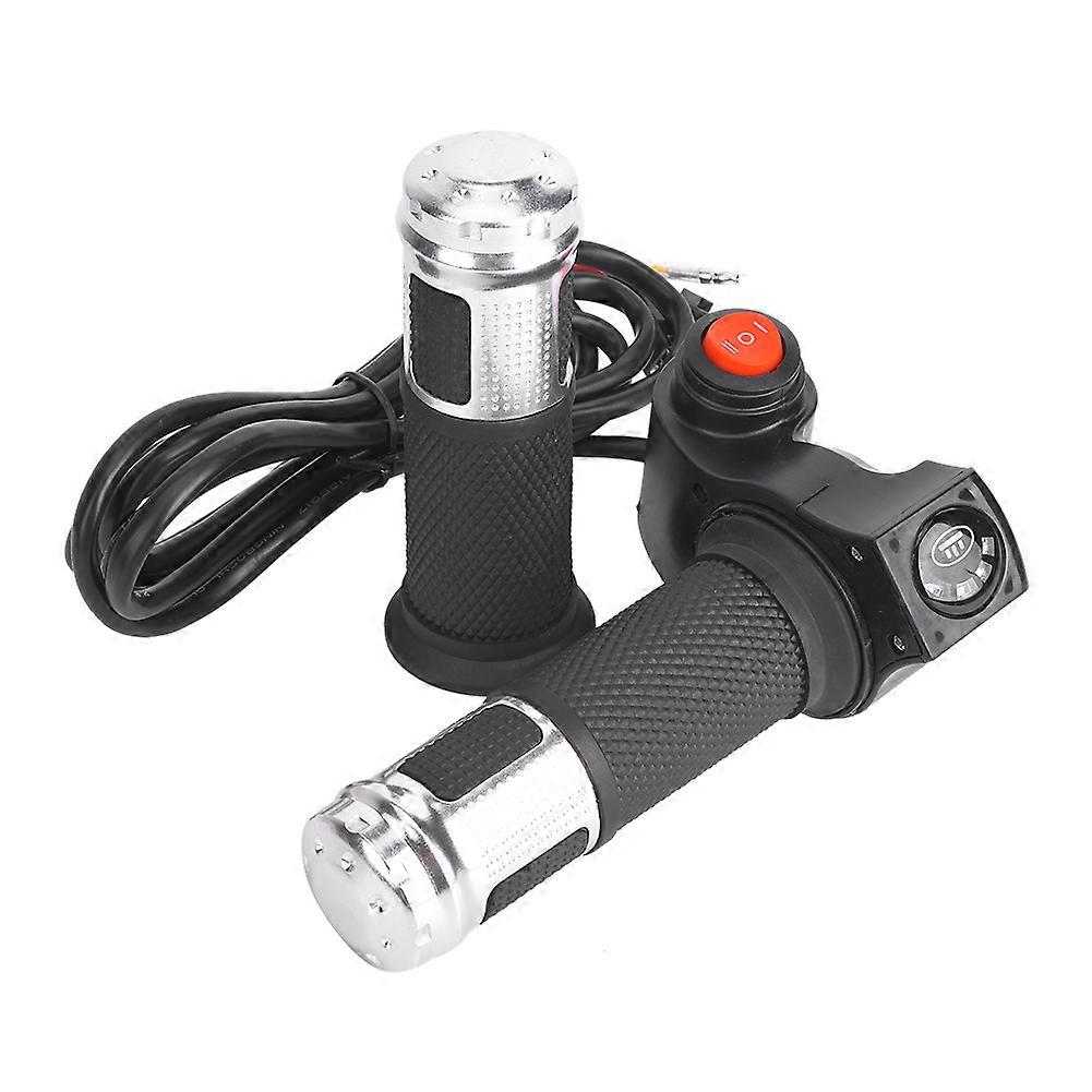 1 Pair E Bike Thumb Throttle LCD Display Digital Battery Voltage Power Switch for Electric Vehicle