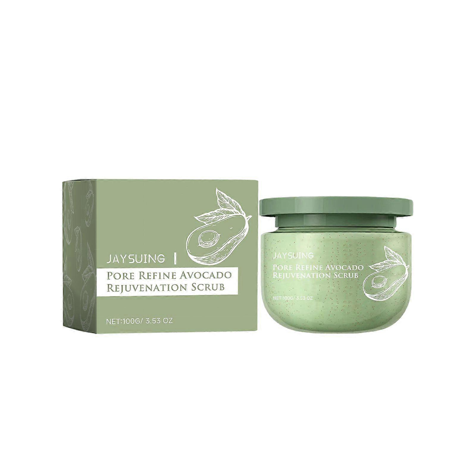 Avocado Ice Cream Facial Scrub