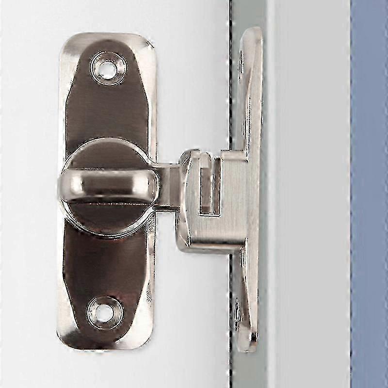 Adjustable 180 Degree Door Lock Buckle for Cabinets - Right Angle Security Bolt