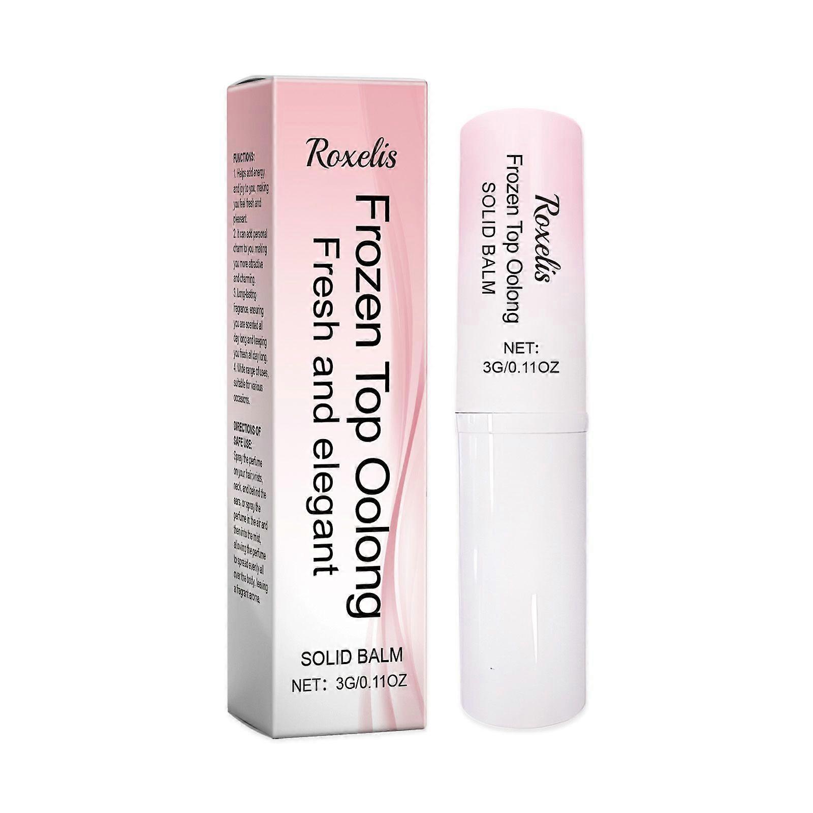 Roxelis Light Fragrance Solid Balm Is Fresh, Charming And Elegant, Leaving A Lingering Fragrance On The Go. It Is A Refreshing And Non-Sticky Solid Ba
