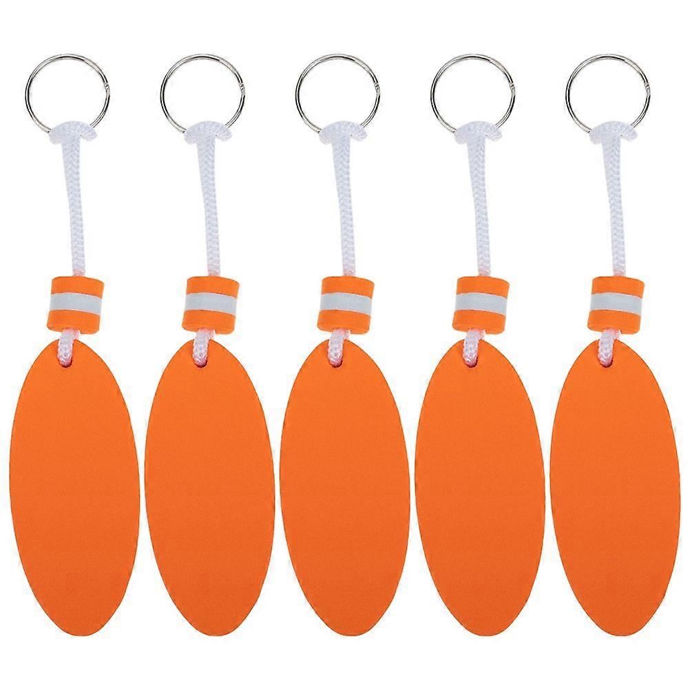 5Pcs Floating Key Holders Surfing Floating Key Chains EVA Floating Keychains Hanging Floating Keyrings