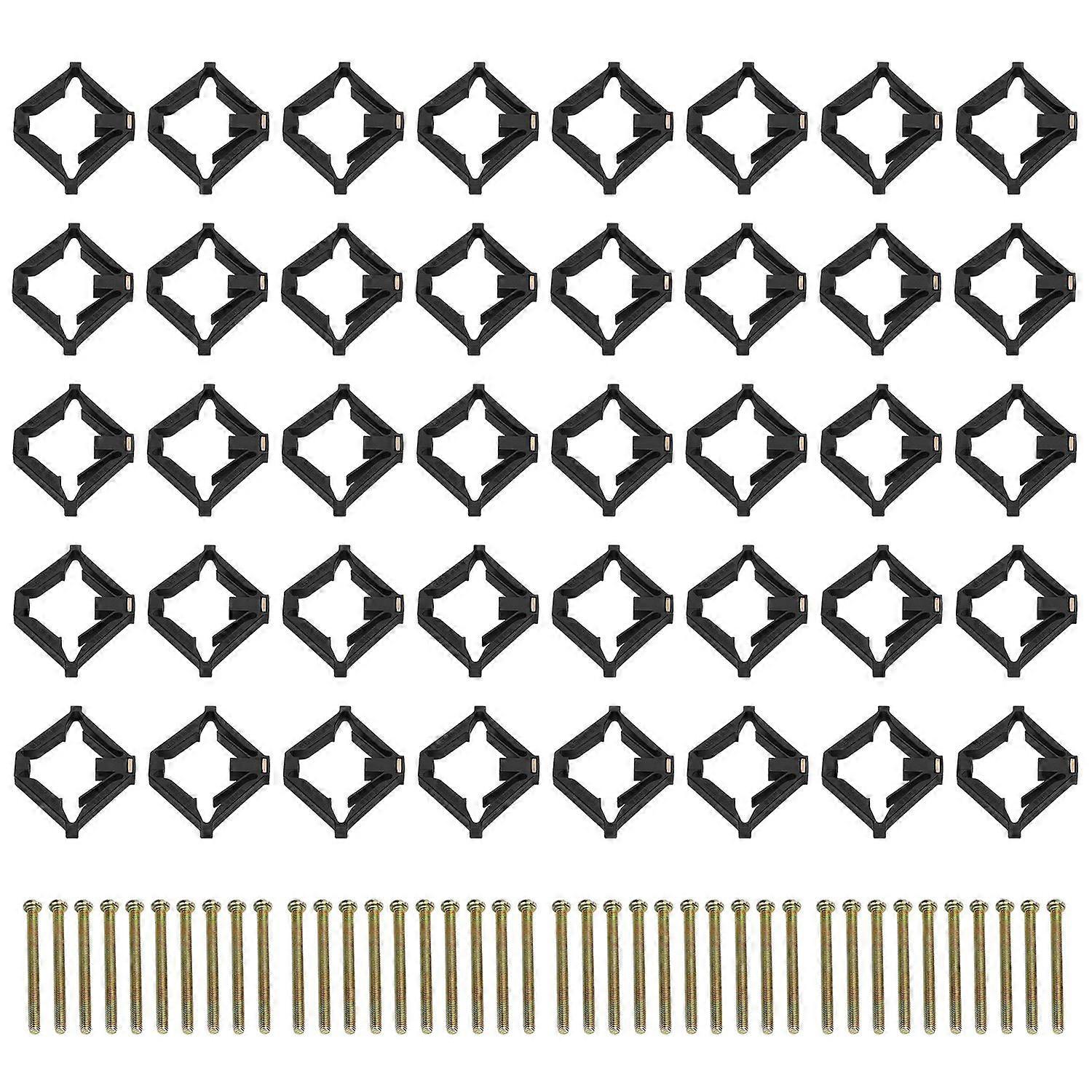 40Pcs 86mm Switch Box Repair Tool Bottom Cassette Repairer Fixed Set with 40Pcs ScrewsInsulation Typ