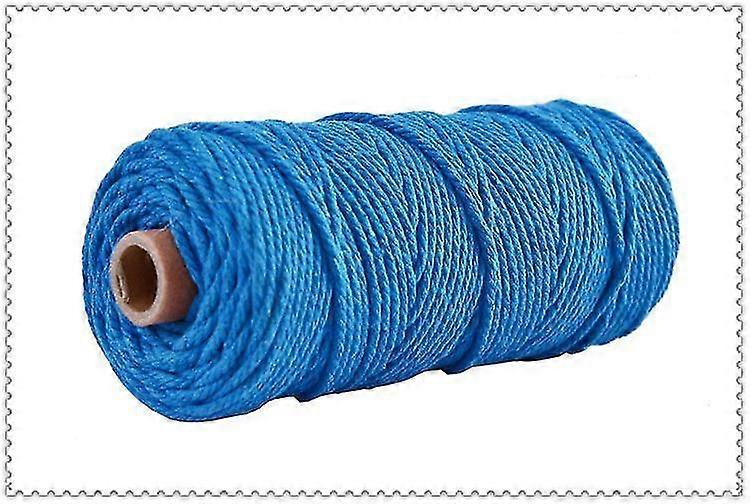 3mm Cotton Cord Colorful Cord Rope Twisted Craft Macrame String