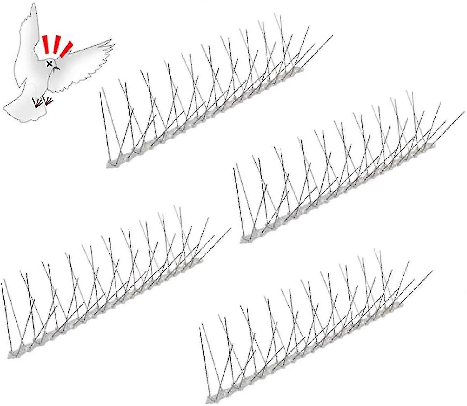 الفولاذ المقاوم للصدأ الطيور المسامير الصلب الطيور سبايكس حمامة الدفاع