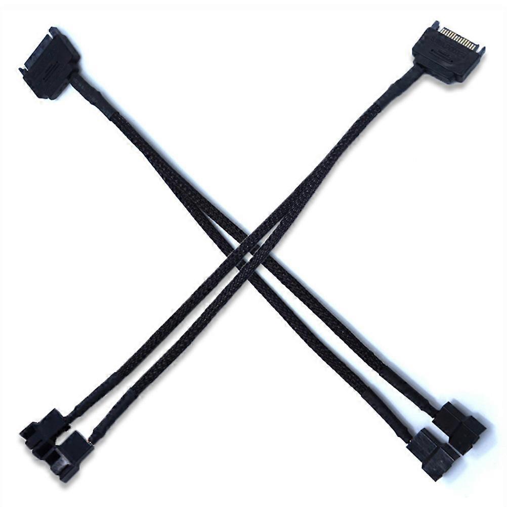 Fan Splitter Cable for Pc Mainboard CPU 1 to 2 Fan Extension Adapter